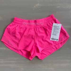 Lululemon Hotty Hot Shorts 2.5” Highlight Pink 8